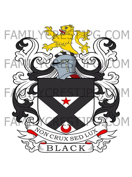 Black Family Crest