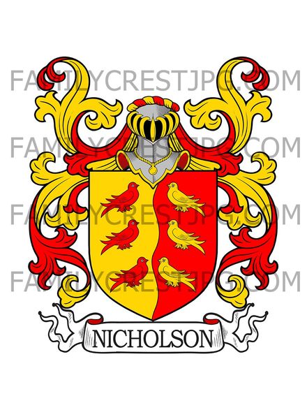 Nicholson Family Crest
