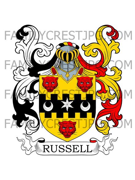 Russell Family Crest