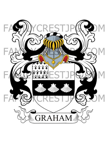Graham Family Crest - Drogheda, Ireland
