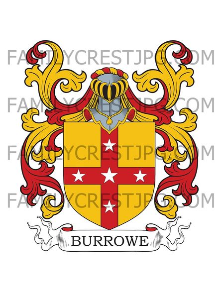 Burrowe Family Crest