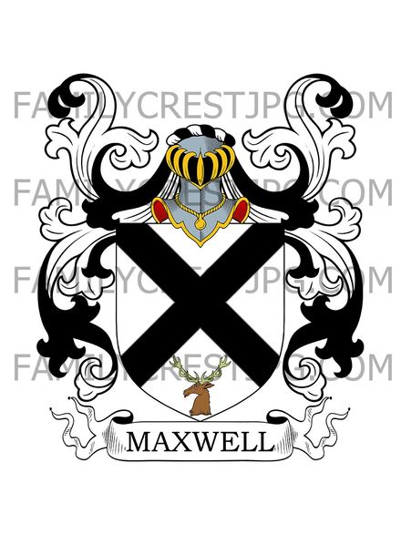Maxwell Family Crest