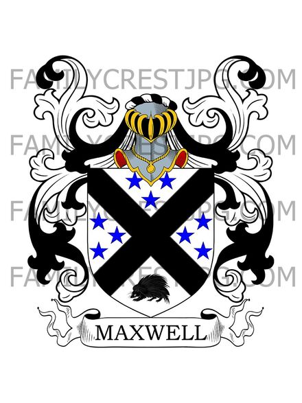 Maxwell Family Crest