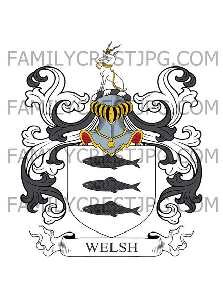 Welsh Family Crest