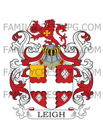Leigh Family Crest