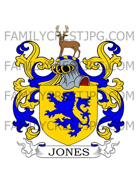 Jones Family Crest - Fitzroy Square, London, England