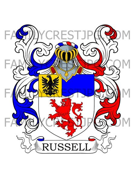 Russell Family Crest