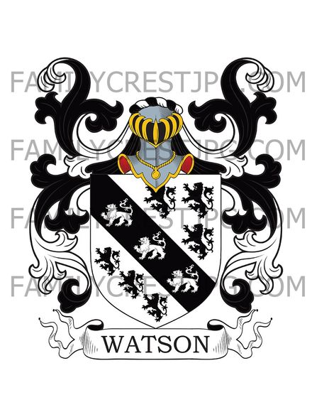 Watson Family Crest - Dublin, Ireland