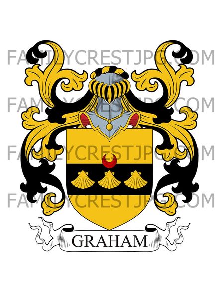 Graham Family Crest - Elmley Castle
