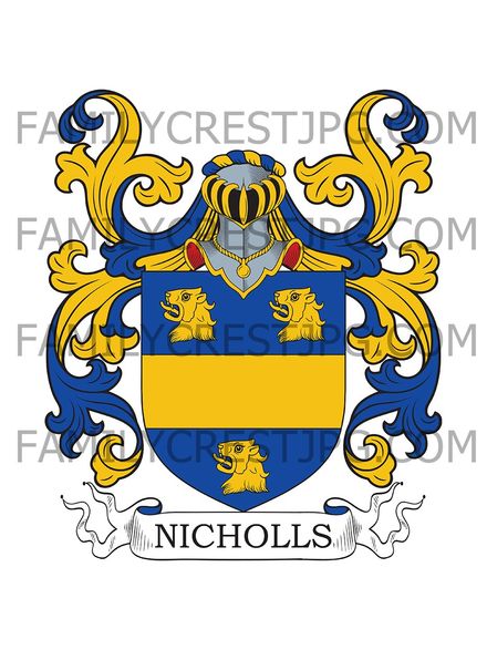 Nicholls Family Crest