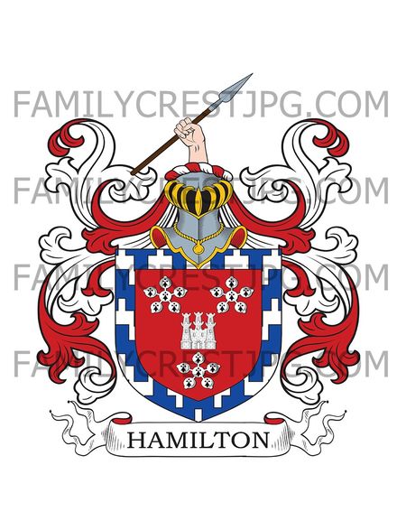 Hamilton Family Crest