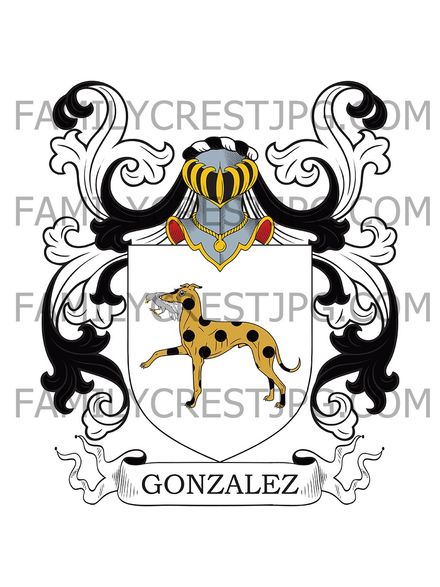 Gonzalez Family Crest
