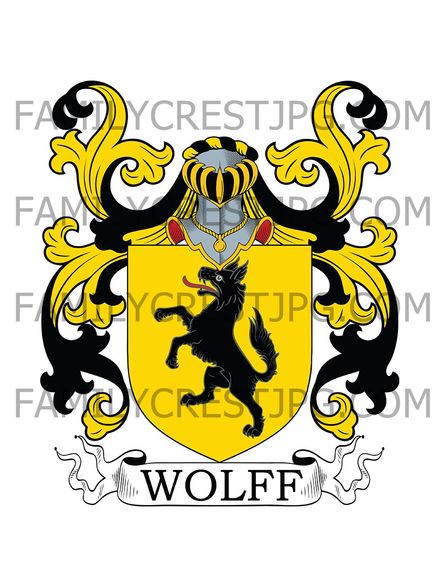 Wolff Family Crest