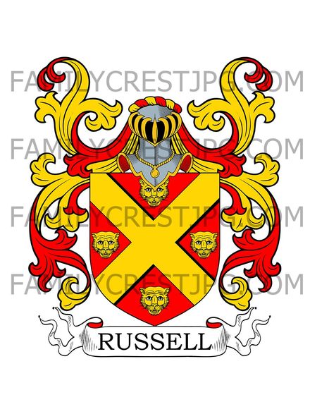 Russell Family Crest