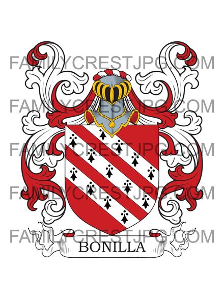 Bonilla Family Crest