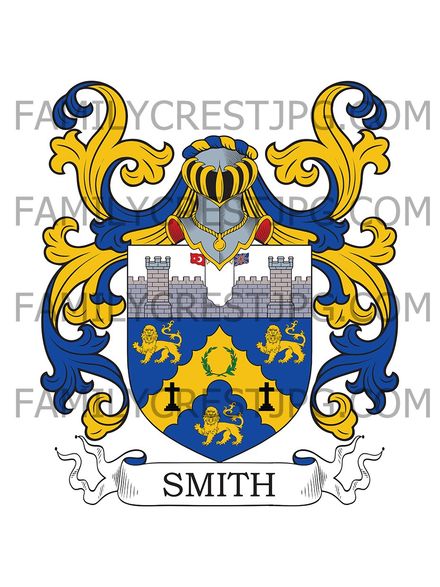 Smith Family Crest - England