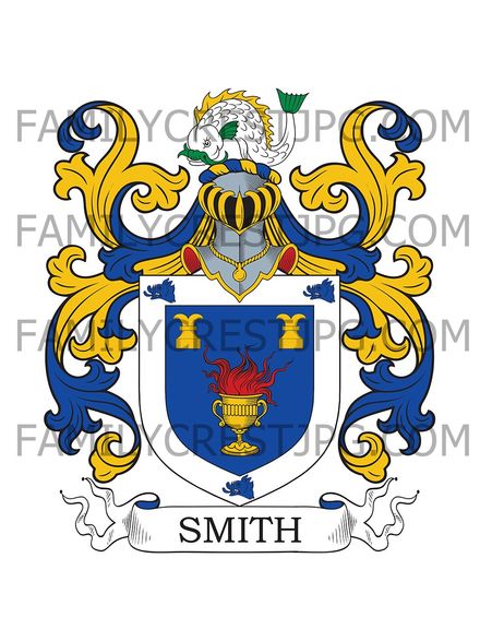 Smith Family Crest - Falkirk, Scotland