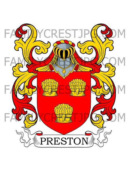 Preston Family Crest
