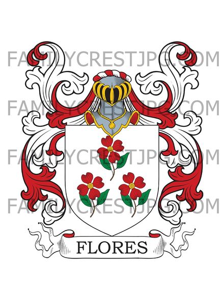 Flores Family Crest