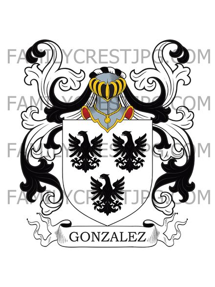 Gonzalez Family Crest