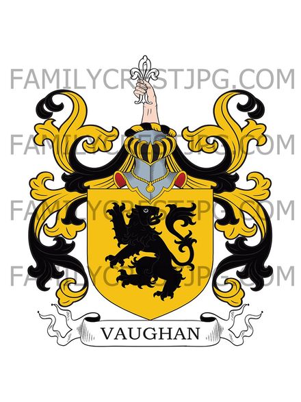 Vaughan Family Crest - Ireland