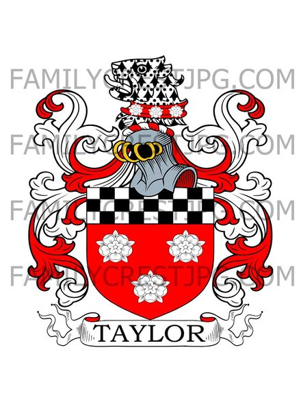 Taylor Family Crest - London, England