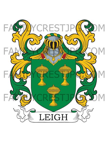 Leigh Family Crest