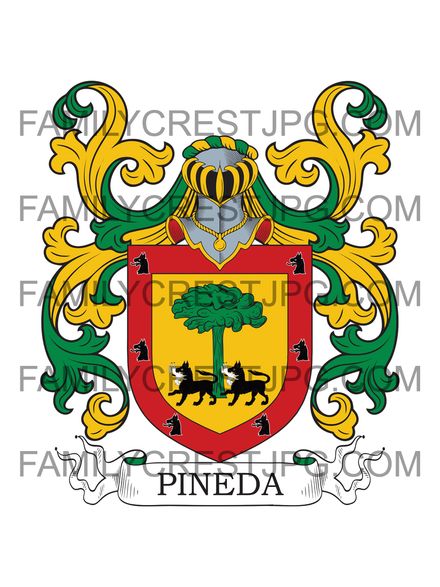 Pineda Family Crest