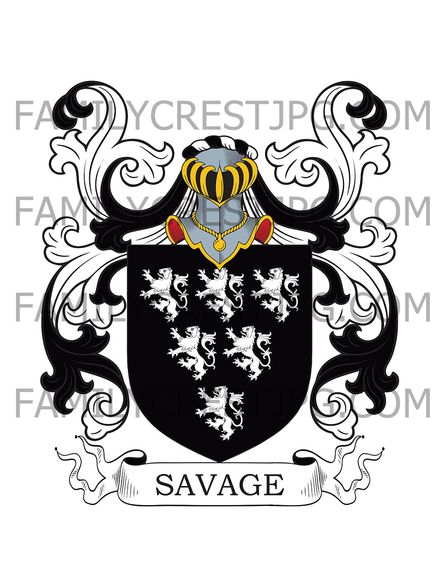 Savage Family Crest