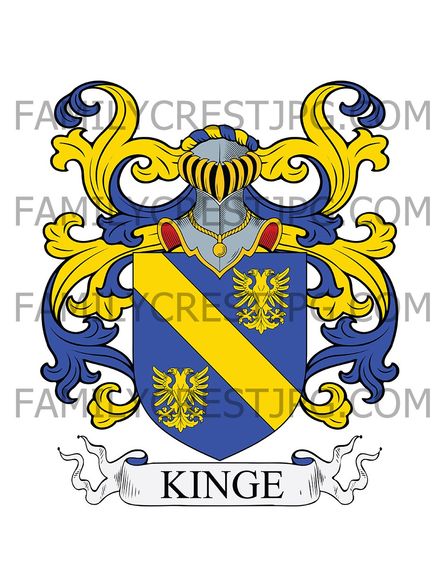 King Family Crest - London, England