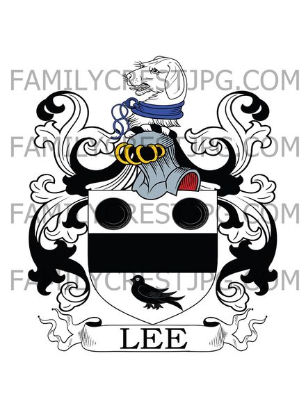 Lee Family Crest - London, England