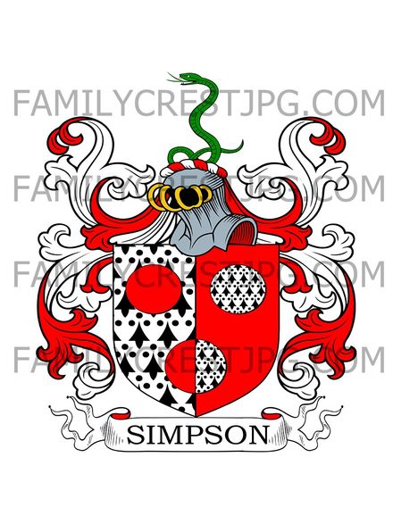 Simpson Family Crest