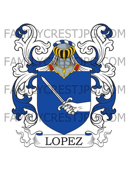 Lopez Family Crest