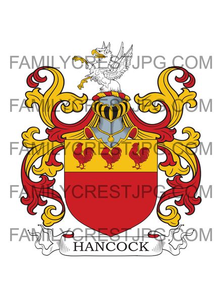 Hancock Family Crest