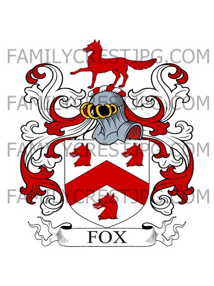 Fox Family Crest