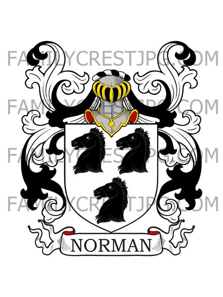 Norman Family Crest