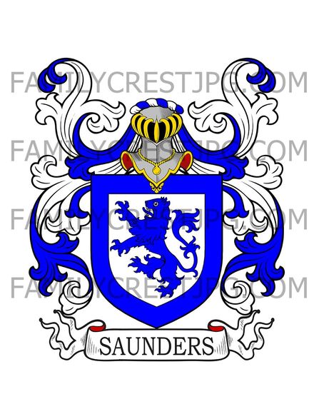 Saunders Family Crest