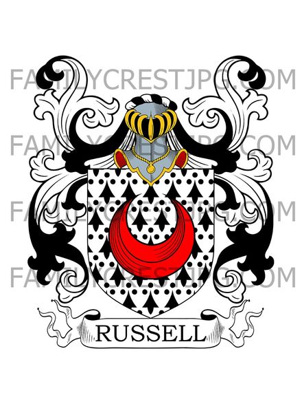 Russell Family Crest