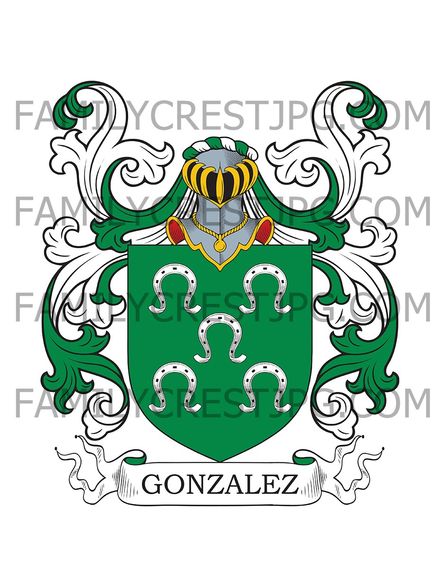 Gonzalez Family Crest