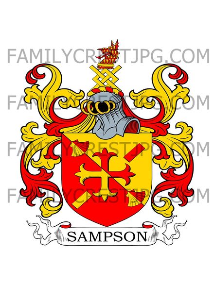 Sampson Family Crest