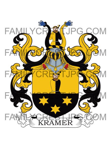 Kramer Family Crest - 1598