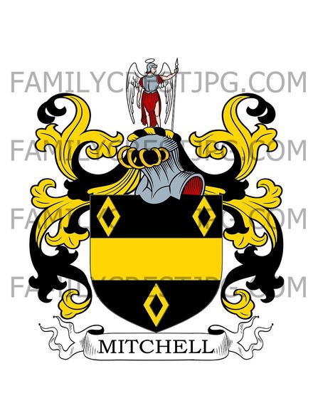 Mitchell Family Crest - Dublin, Ireland
