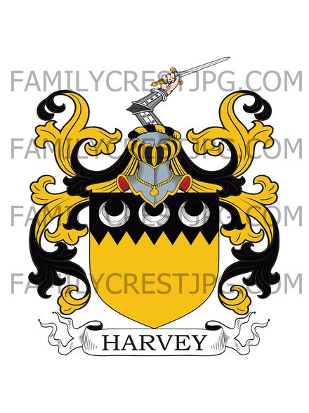 Harvey Family Crest - Bargy Castle, co. Wexford, Ireland