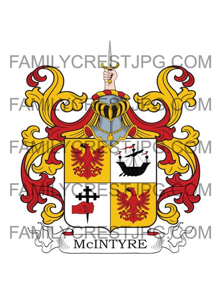 McIntyre Family Crest - MacIntyre
