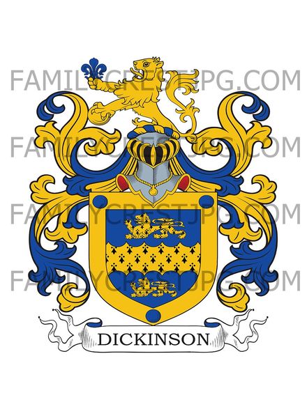 Dickinson Family Crest