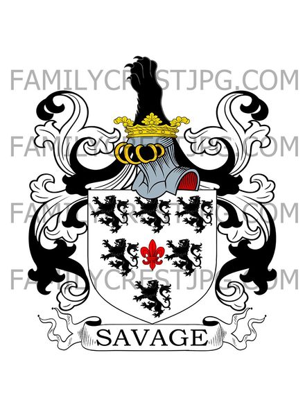 Savage Family Crest