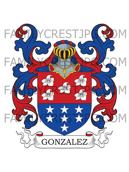 Gonzalez Family Crest