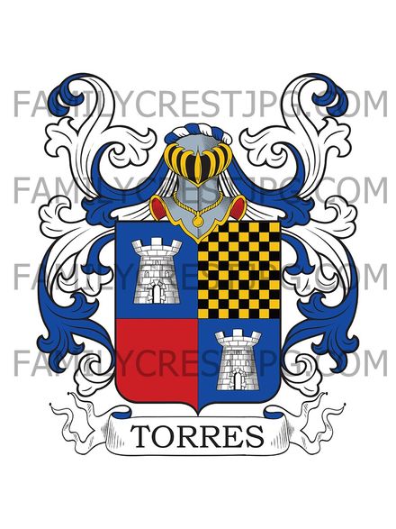 Torres Family Crest