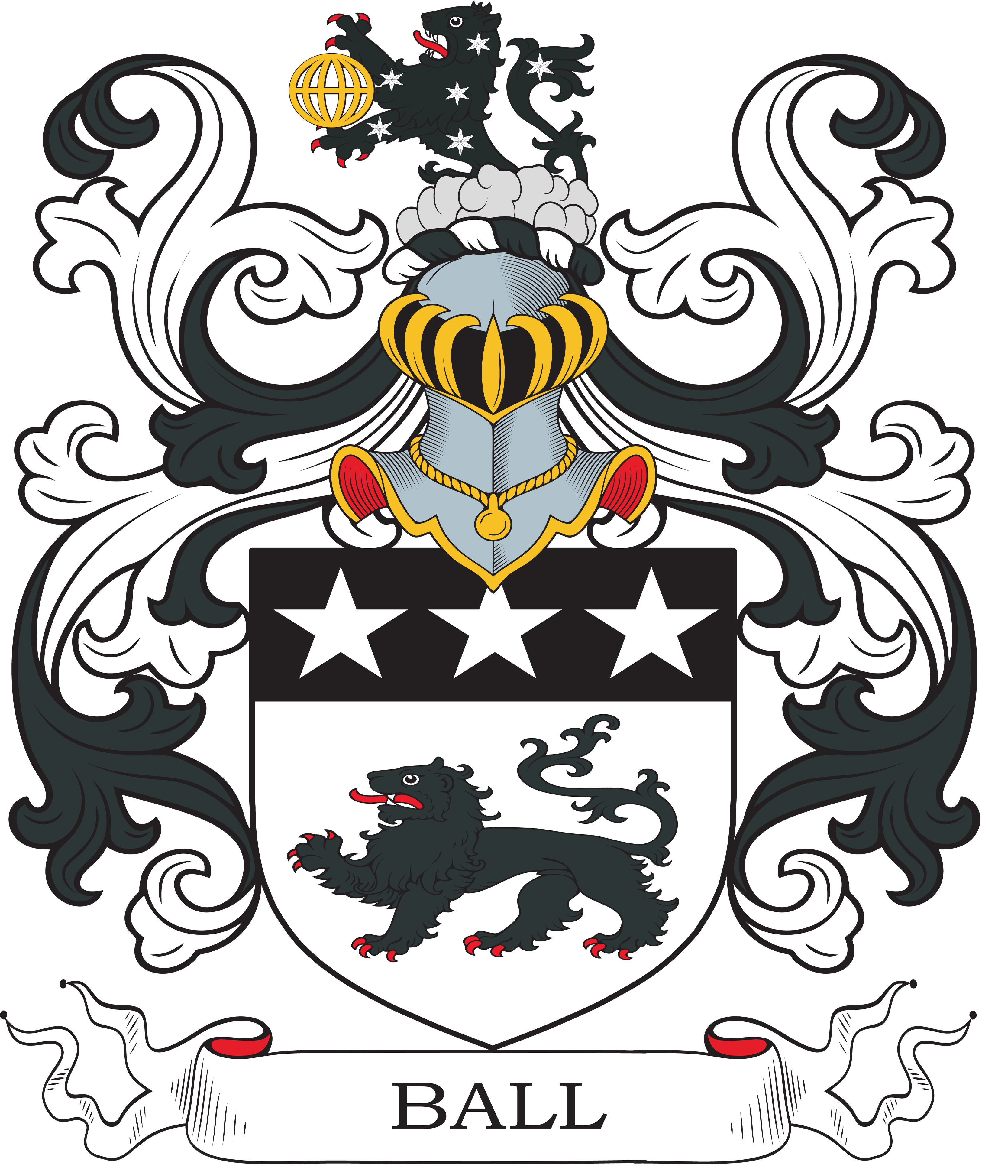 Booll Ball Coat of Arms & Family Crest