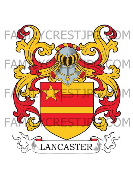 Lancaster Family Crest